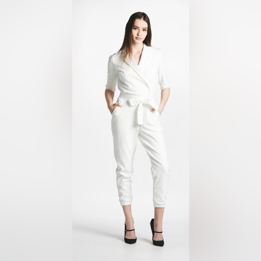 Catwoman Crepe Jumpsuit